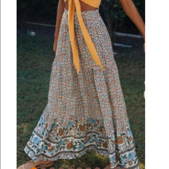 Last Boho Floral Skirt - Picture 4 of 5